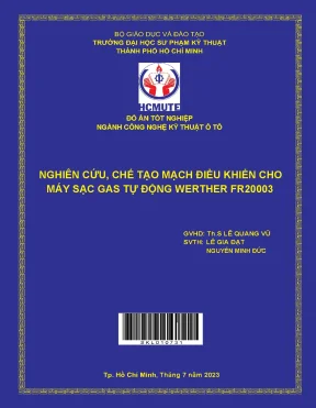 Nghiên cứu và chế tạo mạch điều khiển máy sạc gas tự 