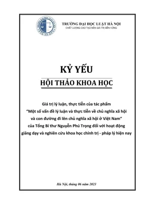 Giá trị lý luận và thực tiễn của tác phẩm Tổng Bí thư