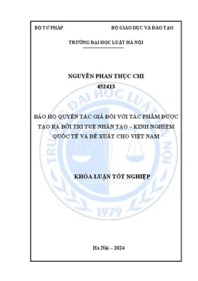 Bảo Hộ Quyền Tác Giả Cho Tác Phẩm AI: Kinh Nghiệm Quốc 