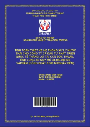 Thiết kế hệ thống xử lý nước thải cho Công ty CP Đầu tư