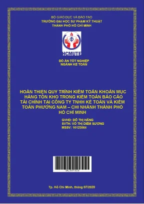 Hoàn thiện quy trình kiểm toán hàng tồn kho trong báo