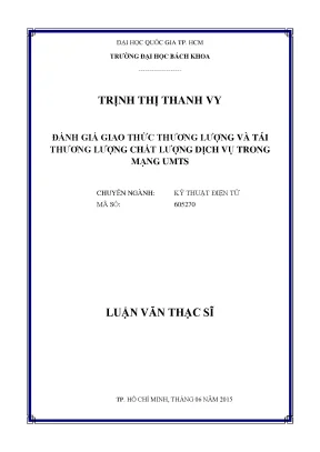 Đánh Giá Giao Thức Thương Lượng Và Tái Thương Lượng QoS