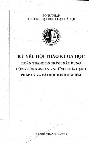 Kỷ yếu hội thảo khoa học: Lộ trình xây dựng cộng đồng