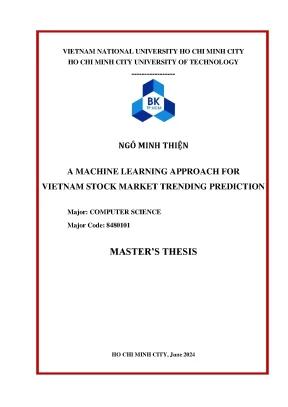 Phương Pháp Học Máy Dự Đoán Xu Hướng Thị Trường Chứng