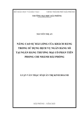 Nâng cao sự hài lòng khách hàng với dịch vụ ngân hàng số