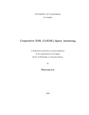 Luận Án Tiến Sĩ: Giải Đáp Truy Vấn Cooperative XML 