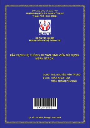 Đồ Án Tốt Nghiệp CNTT: Xây Dựng Hệ Thống Tư Vấn Sinh