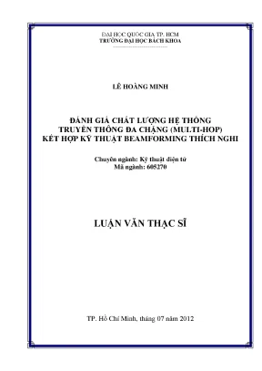 Đánh Giá Chất Lượng Hệ Thống Truyền Thông Đa Chặng