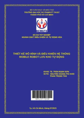 Thiết kế và điều khiển hệ thống robot di động tự động 
