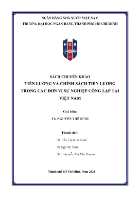 Chính sách tiền lương và quản lý lương trong đơn vị sự