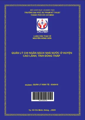 Cách quản lý chi ngân sách nhà nước hiệu quả tại huyện