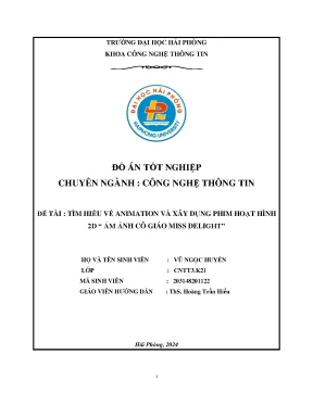 Đồ án tốt nghiệp CNTT: Tìm hiểu Animation và Xây dựng