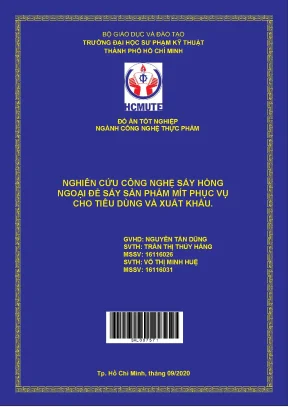 Công nghệ sấy hồng ngoại ứng dụng trong sấy mít phục vụ