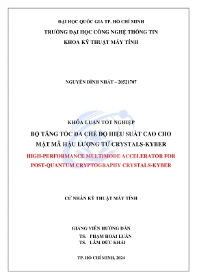 Khóa Luận Tốt Nghiệp: Bộ Tăng Tốc Đa Chế Độ Hiệu Suất 