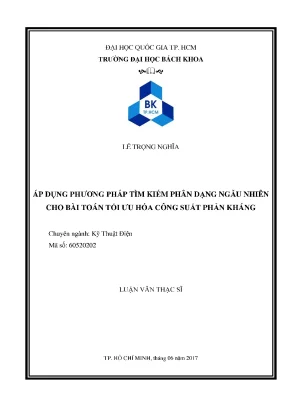 Luận Văn Thạc Sĩ Kỹ Thuật Điện: Tối Ưu Hóa Công Suất