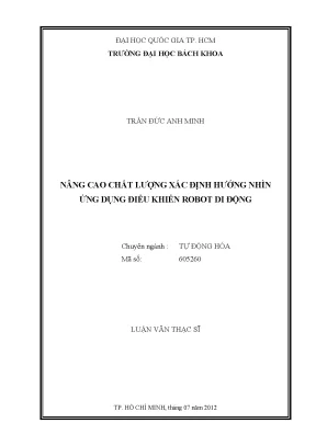 Luận Văn Thạc Sĩ: Tự Động Hóa Nâng Cao Chất Lượng Xác 
