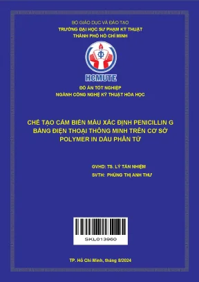 Cảm Biến Màu Xác Định Penicillin G Bằng Điện Thoại Thông