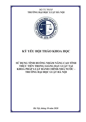 Kỷ yếu hội thảo khoa học: Nâng cao tính thực tiễn giảng 