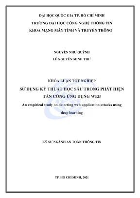 Ứng Dụng Kỹ Thuật Học Sâu Trong Phát Hiện Tấn Công Ứng 