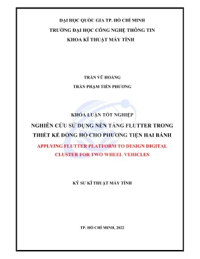 Nghiên cứu ứng dụng Flutter trong thiết kế đồng hồ số 