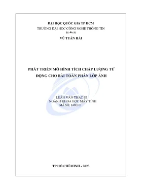 Phát Triển Mô Hình Tích Chập Lượng Tử Động Cho Phân Lớp 