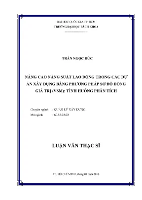 Luận Văn Thạc Sĩ: Nâng Cao Năng Suất Lao Động Trong Xây 