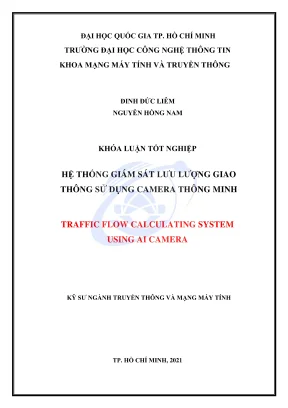 Khóa Luận Tốt Nghiệp: Hệ Thống Giám Sát Lưu Lượng Giao 
