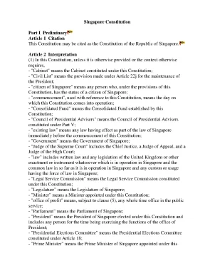 Hiến Pháp Cộng Hòa Singapore: Tìm Hiểu Chi Tiết Và Ý Nghĩa