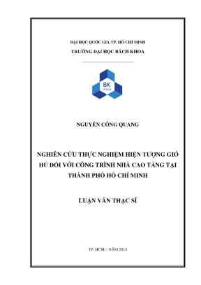 Nghiên cứu thực nghiệm hiện tượng gió hú trên nhà cao