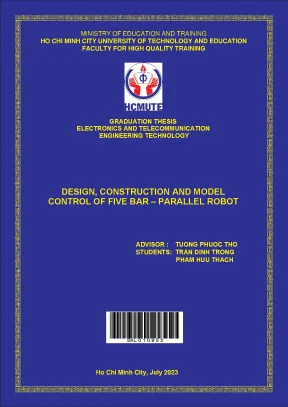 Thiết kế, xây dựng và kiểm soát mô hình robot song song 