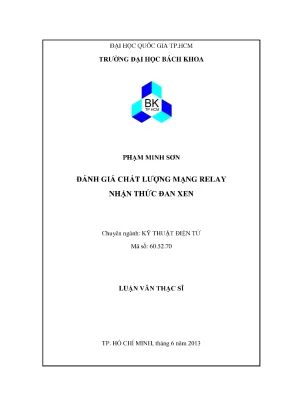 Đánh Giá Chất Lượng Mạng Relay Nhận Thức Đan Xen Trong