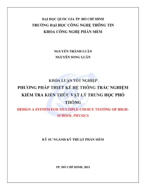 Phương Pháp Thiết Kế Hệ Thống Trắc Nghiệm Kiểm Tra Kiến 