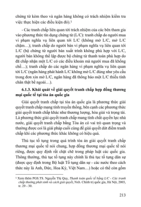 Giáo trình pháp luật về giải quyết tranh chấp thương mại quốc tế trường đại học luật hà nội nguyễn bá bình chủ biên nguyễn hùng cường phần 2