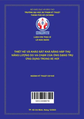 Luận Văn Thạc Sĩ: Thiết Kế Và Khảo Sát Khả Năng Hấp Thụ