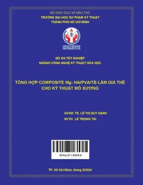 Đồ án tốt nghiệp: Tổng hợp composite Mg-HA trong công 