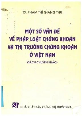 Pháp Luật Chứng Khoán Và Thị Trường Chứng Khoán Ở Việt
