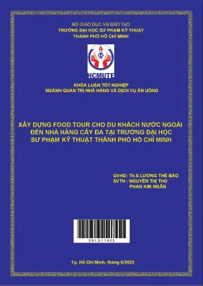 Hướng dẫn xây dựng food tour hấp dẫn cho du khách nước 