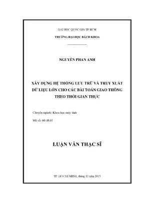 Luận Văn Thạc Sĩ: Xây Dựng Hệ Thống Lưu Trữ Và Truy Xuất