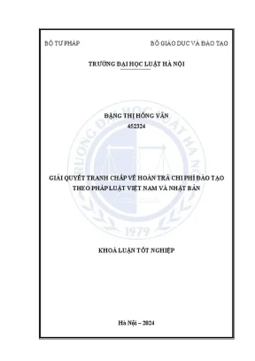 Giải quyết tranh chấp hoàn trả chi phí đào tạo: So sánh 