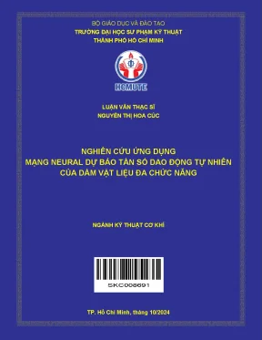 Ứng Dụng Mạng Neural Dự Báo Tần Số Dao Động Tự Nhiên Của