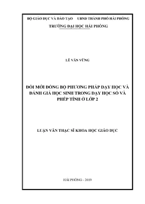 Đổi mới phương pháp dạy học và đánh giá học sinh trong