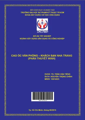 Cao ốc văn phòng và khách sạn Nha Trang: Thuyết minh chi