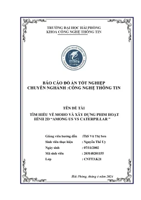Khóa Luận Tốt Nghiệp CNTT: Tìm Hiểu Mono & Xây Dựng Phim