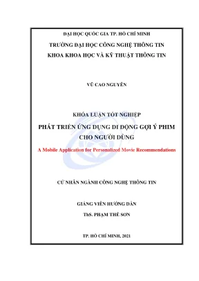 Phát Triển Ứng Dụng Di Động Gợi Ý Phim Cho Người Dùng -