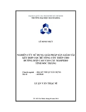 Nghiên cứu giải pháp sàn giảm tải kết hợp cọc bê tông