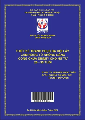 Thiết kế trang phục dạ hội lấy cảm hứng từ công chúa 