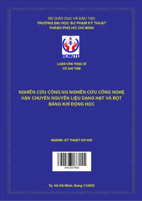 Công nghệ vận chuyển nguyên liệu dạng hạt và bột bằng
