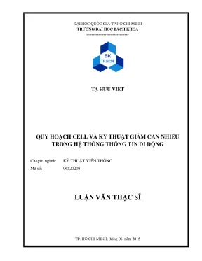 Kỹ Thuật Giảm Can Nhiễu và Quy Hoạch Cell Trong Hệ Thống