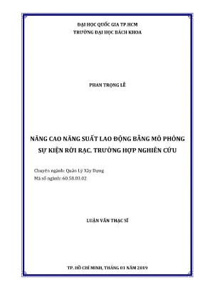 Luận Văn Thạc Sĩ: Nâng Cao Năng Suất Lao Động Trong Quản