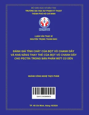 Đánh Giá Bột Vỏ Chanh Dây: Khả Năng Thay Thế Pectin